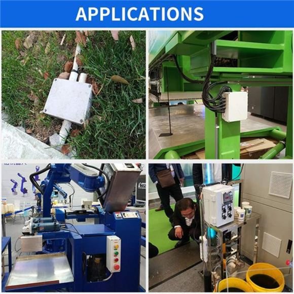 Weatherproof Outdoor Box Electrical with Wall Bracket 5.9"5.9"3.5" (15015090mm) - Picture 5 of 6